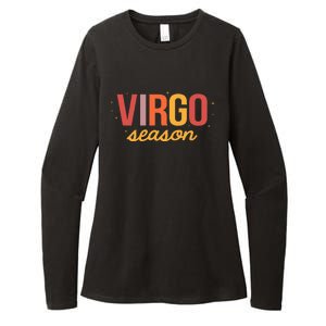 Virgo Season Zodiac Sign Horoscope August September Birthday Womens CVC Long Sleeve Shirt