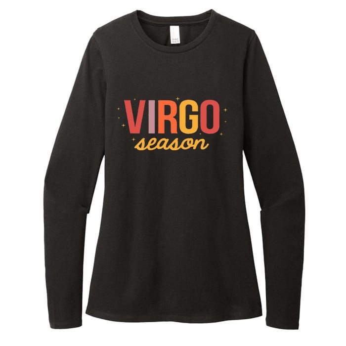 Virgo Season Zodiac Sign Horoscope August September Birthday Womens CVC Long Sleeve Shirt