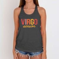 Virgo Season Zodiac Sign Horoscope August September Birthday Women's Knotted Racerback Tank