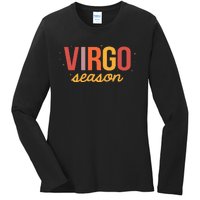 Virgo Season Zodiac Sign Horoscope August September Birthday Ladies Long Sleeve Shirt