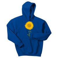 Virgo Sunflower Zodiac Sign Floral Horoscope Gift Kids Hoodie