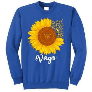 Virgo Sunflower Zodiac Sign Floral Astrology Gift Sweatshirt