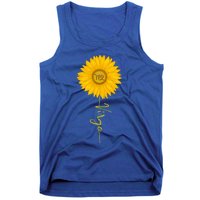 Virgo Sunflower Zodiac Sign Floral Horoscope Gift Tank Top