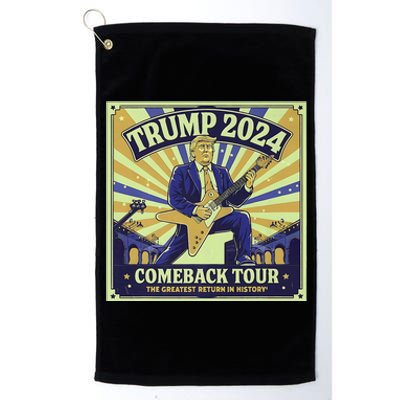 Victory Trump 2024 Story Celebrate Unbeatable Team Platinum Collection Golf Towel