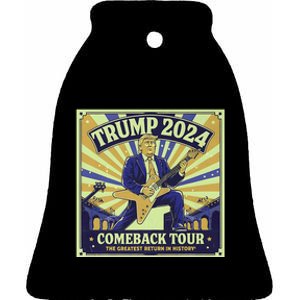 Victory Trump 2024 Story Celebrate Unbeatable Team Ceramic Bell Ornament