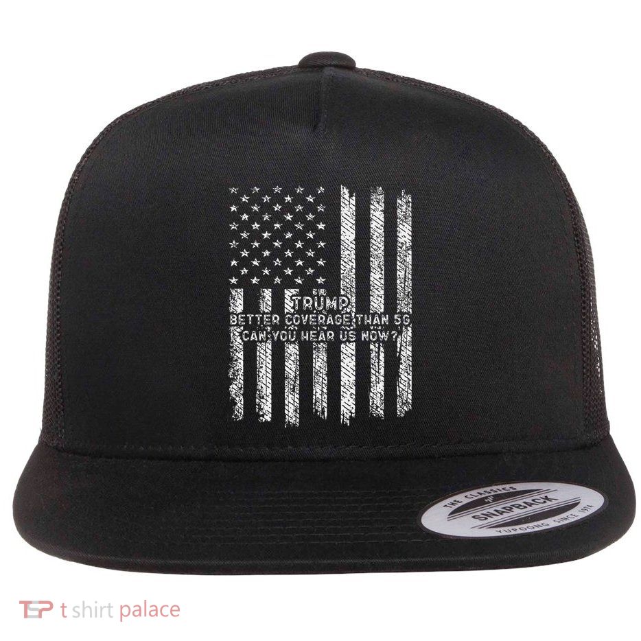 Vintage Trump 2025 45 47 Better Coverage Than 5g Flatbill Hat