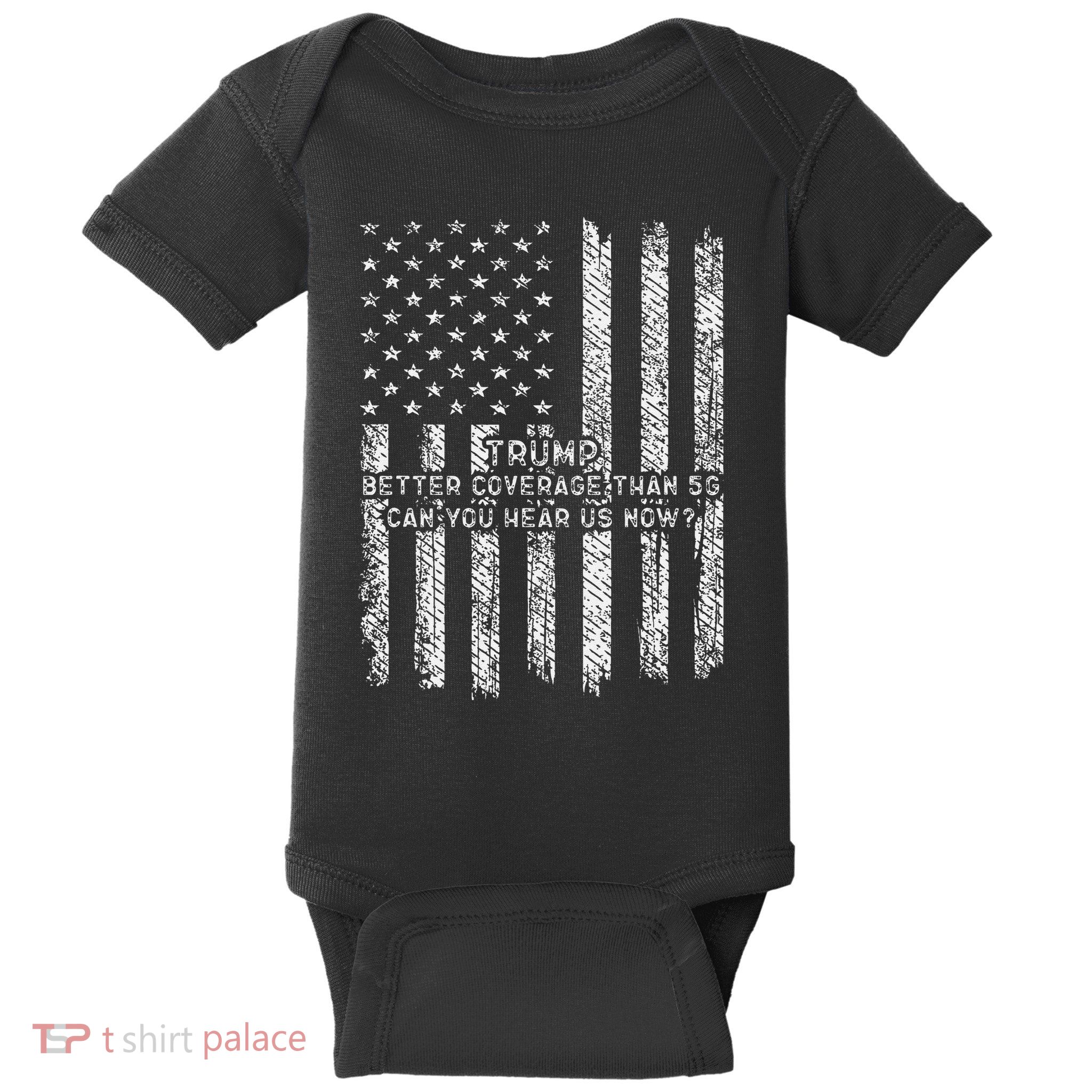 Vintage Trump 2025 45 47 Better Coverage Than 5g Baby Bodysuit