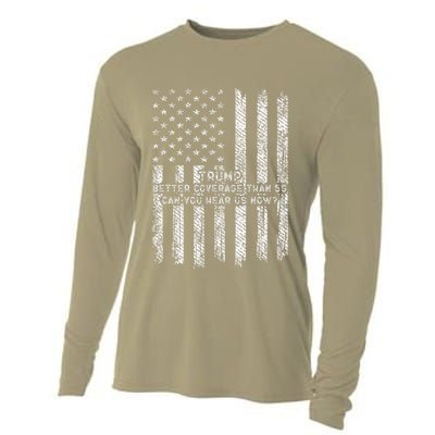 Vintage Trump 2025 45 47 Better Coverage Than 5g Cooling Performance Long Sleeve Crew