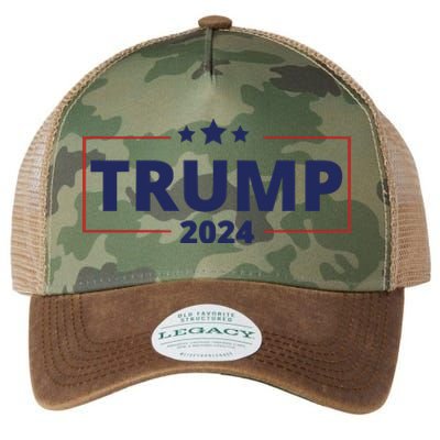 Vote Trump 2024 Election Legacy Tie Dye Trucker Hat