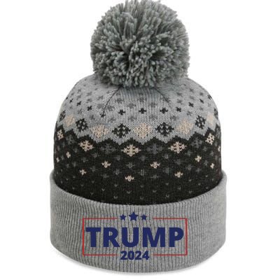 Vote Trump 2024 Election The Baniff Cuffed Pom Beanie