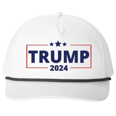 Vote Trump 2024 Election Snapback Five-Panel Rope Hat