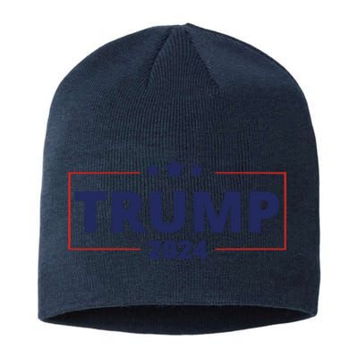 Vote Trump 2024 Election Sustainable Beanie