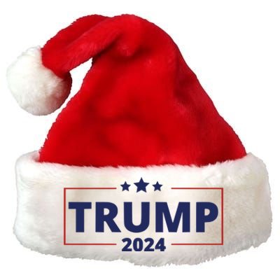 Vote Trump 2024 Election Premium Christmas Santa Hat