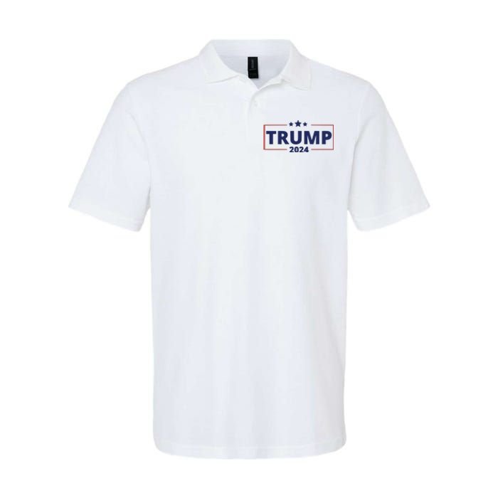 Vote Trump 2024 Election Softstyle Adult Sport Polo