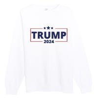 Vote Trump 2024 Election Premium Crewneck Sweatshirt