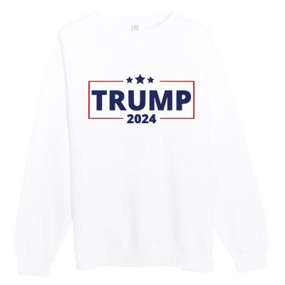 Vote Trump 2024 Election Premium Crewneck Sweatshirt