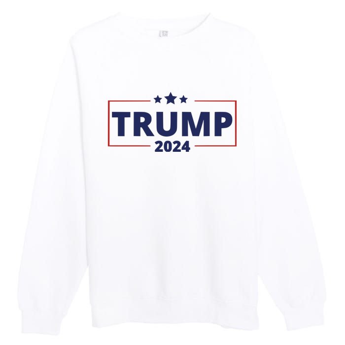 Vote Trump 2024 Election Premium Crewneck Sweatshirt