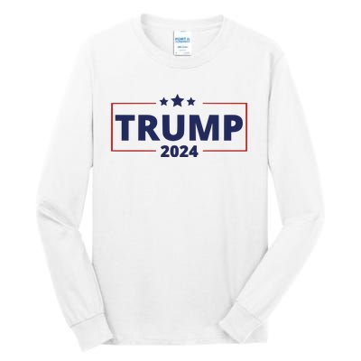 Vote Trump 2024 Election Tall Long Sleeve T-Shirt