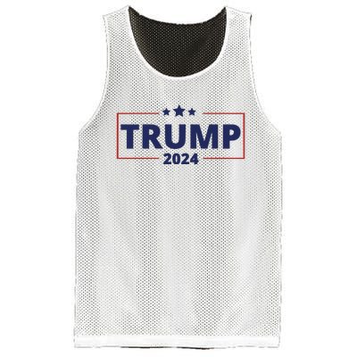 Vote Trump 2024 Election Mesh Reversible Basketball Jersey Tank