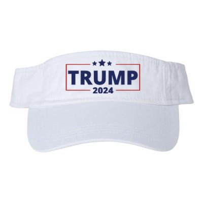 Vote Trump 2024 Election Valucap Bio-Washed Visor