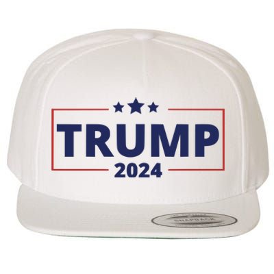 Vote Trump 2024 Election Wool Snapback Cap