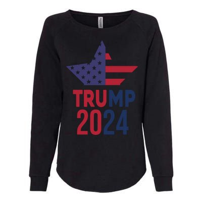 Vote Trump 2024 Usa Election Womens California Wash Sweatshirt