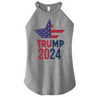 Vote Trump 2024 Usa Election Women's Perfect Tri Rocker Tank