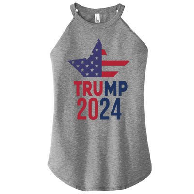 Vote Trump 2024 Usa Election Women's Perfect Tri Rocker Tank