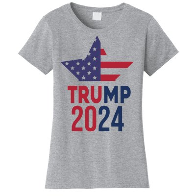 Vote Trump 2024 Usa Election Women's T-Shirt