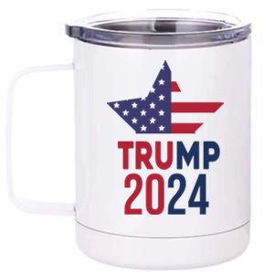 Vote Trump 2024 Usa Election 12 oz Stainless Steel Tumbler Cup