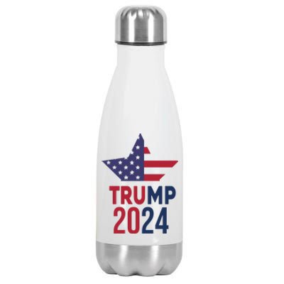 Vote Trump 2024 Usa Election Stainless Steel Insulated Water Bottle