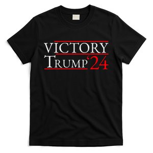 Victory Trump 24 Trump Win Election 2024 Republican T-Shirt