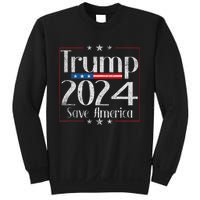 Vintage Trump 2024 Save America Vote Trump 2024 Sweatshirt