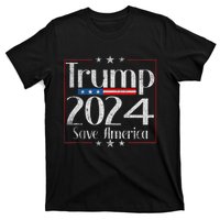 Vintage Trump 2024 Save America Vote Trump 2024 T-Shirt