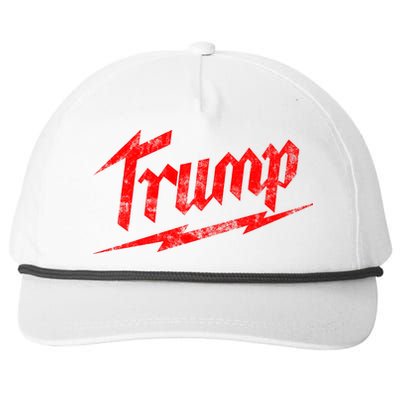 Vintage Trump 2024 Milwaukee Style Snapback Five-Panel Rope Hat