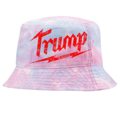 Vintage Trump 2024 Milwaukee Style Tie-Dyed Bucket Hat