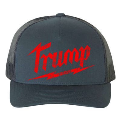 Vintage Trump Lightening Style Yupoong Adult 5-Panel Trucker Hat