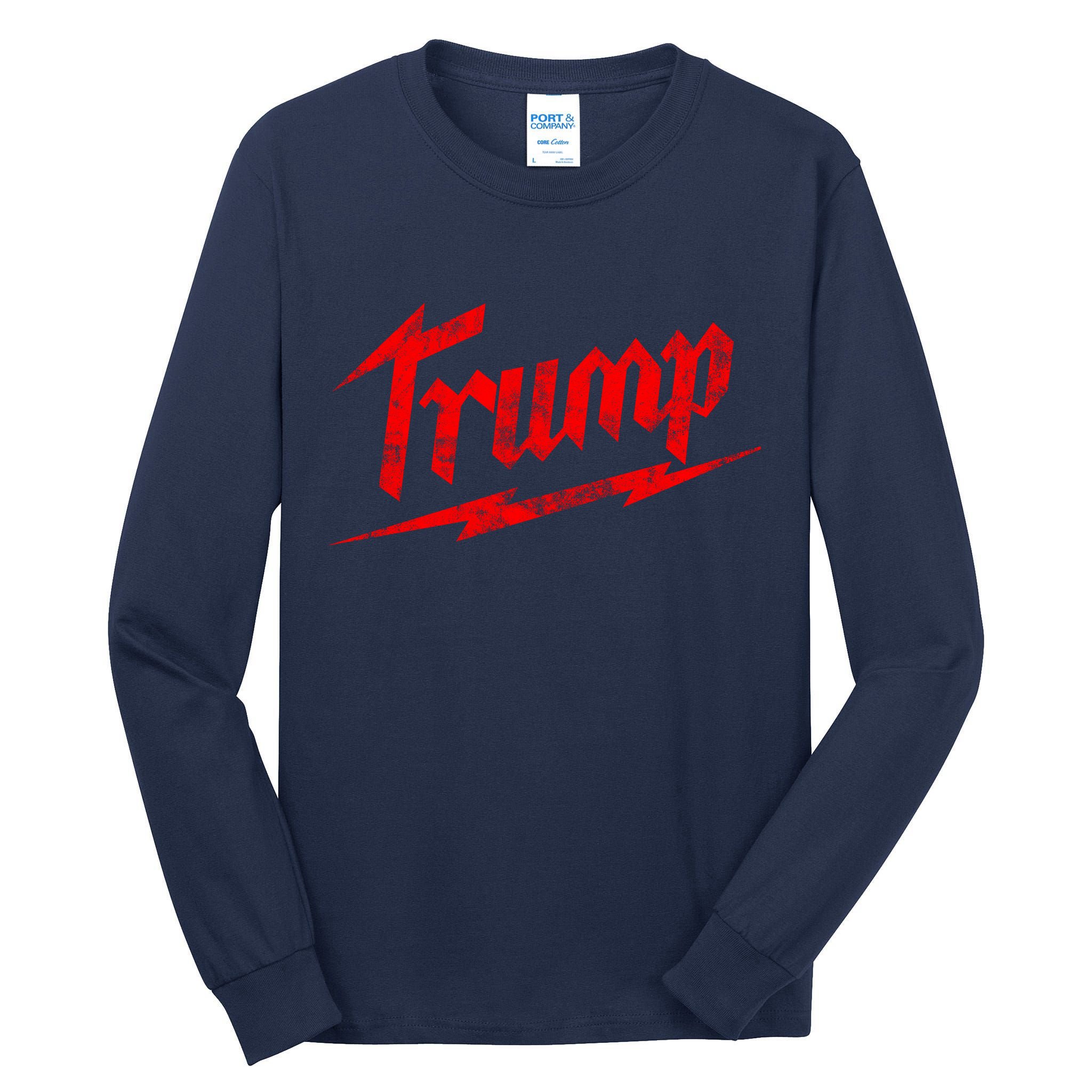 Vintage Trump Lightening Style Tall Long Sleeve T-Shirt