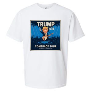 Victory Trump 2024 Won Comeback Rockstar Inauguration Sueded Cloud Jersey T-Shirt