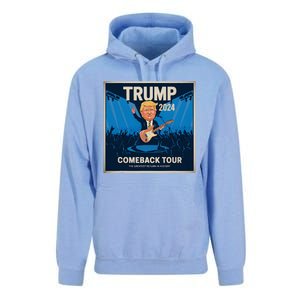 Victory Trump 2024 Won Comeback Rockstar Inauguration Unisex Surf Hoodie