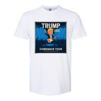 Victory Trump 2024 Won Comeback Rockstar Inauguration Softstyle CVC T-Shirt