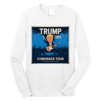 Victory Trump 2024 Won Comeback Rockstar Inauguration Long Sleeve Shirt