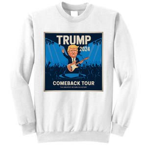 Victory Trump 2024 Won Comeback Rockstar Inauguration Sweatshirt