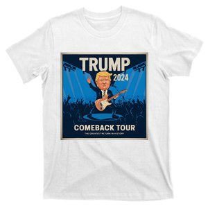 Victory Trump 2024 Won Comeback Rockstar Inauguration T-Shirt