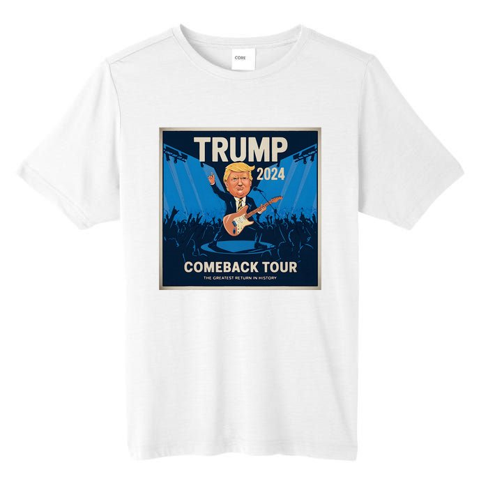 Victory Trump 2024 Won Comeback Rockstar Inauguration Tall Fusion ChromaSoft Performance T-Shirt