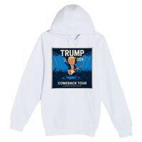 Victory Trump 2024 Won Comeback Rockstar Inauguration Premium Pullover Hoodie