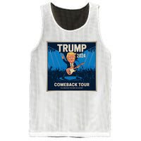 Victory Trump 2024 Won Comeback Rockstar Inauguration Mesh Reversible Basketball Jersey Tank