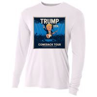 Victory Trump 2024 Won Comeback Rockstar Inauguration Cooling Performance Long Sleeve Crew