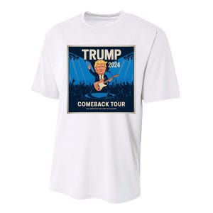 Victory Trump 2024 Won Comeback Rockstar Inauguration Performance Sprint T-Shirt