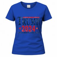 Vintage Trump 2024 Make Liberals Cry Again Gift Women's T-Shirt